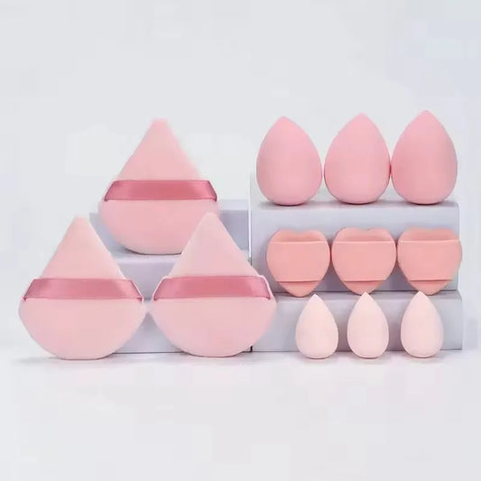 Professional Makeup Sponge Cosmetic Blender Beauty Egg Foundation Sponges Puff Powder Soft Gentle Multi-Purpose Makeup Tools