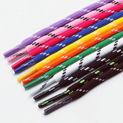 5mm thick Round Shoelace Outdoor Sports Laces Sneaker basketball Shoe Laces length 100/120/140/160cm Shoe accessories 1Pair