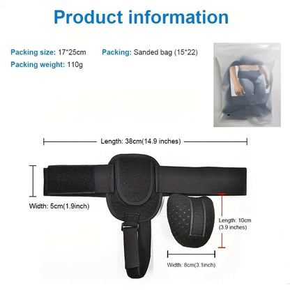 Inguinal Hernia Belt Truss Sports Hernia Support Pain Relief Recovery Strap for Surgical Recovery And Sports Injuries