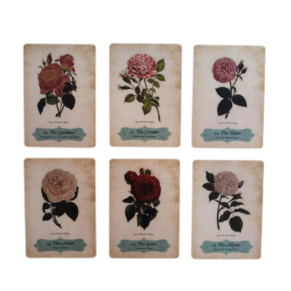 Oracle of The Roses oracle cards board games Family Party Fun Tarots Board Game