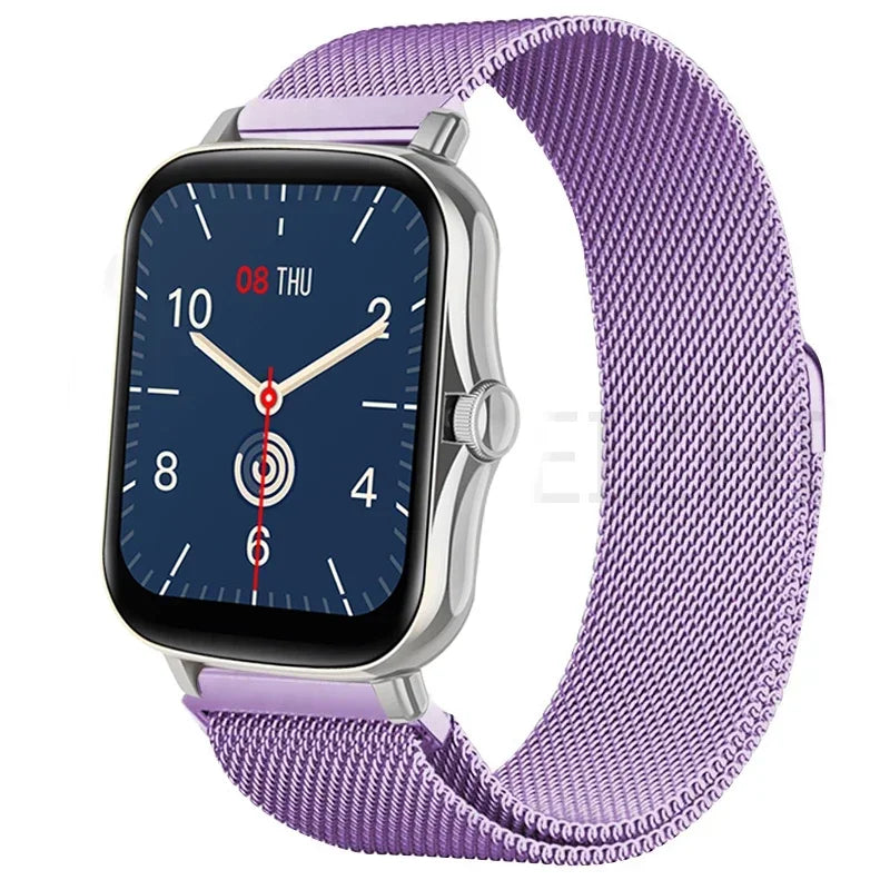 20mm strap For Amazfit GTS 4/3/2e/Mini/stratos 3/2 Metal Magnetic loop 22mm watch Bracelet Amazfit Gtr 4/3/pro/2e/bip-u-s-lite