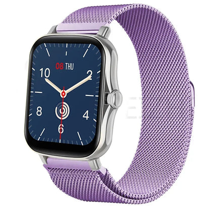 20mm strap For Amazfit GTS 4/3/2e/Mini/stratos 3/2 Metal Magnetic loop 22mm watch Bracelet Amazfit Gtr 4/3/pro/2e/bip-u-s-lite