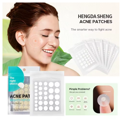 Hydrocolloid Acne Patches – Invisible Blemish Cover