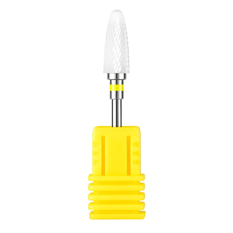 Professional Ceramic Nail Drill Bits Rotate Electric Polishing Milling Cutter Gel Polish Remover Manicure Machine Accessories