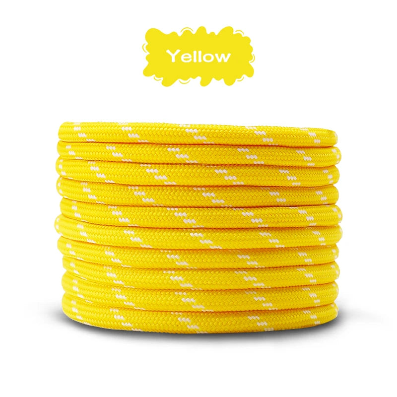 5mm thick Round Shoelace Outdoor Sports Laces Sneaker basketball Shoe Laces length 100/120/140/160cm Shoe accessories 1Pair
