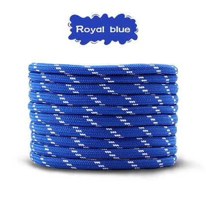 5mm thick Round Shoelace Outdoor Sports Laces Sneaker basketball Shoe Laces length 100/120/140/160cm Shoe accessories 1Pair