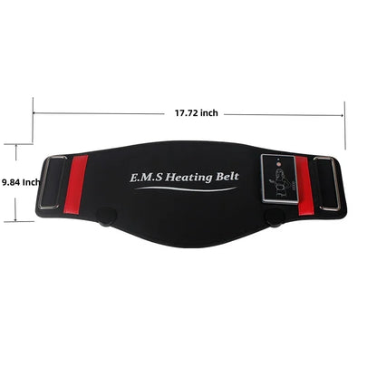 EMS Abdominal Toning Belt Electric Muscle Stimulation Muscle Toner Portable Fitness Massager Waist Trainer Body Slimming Shaping