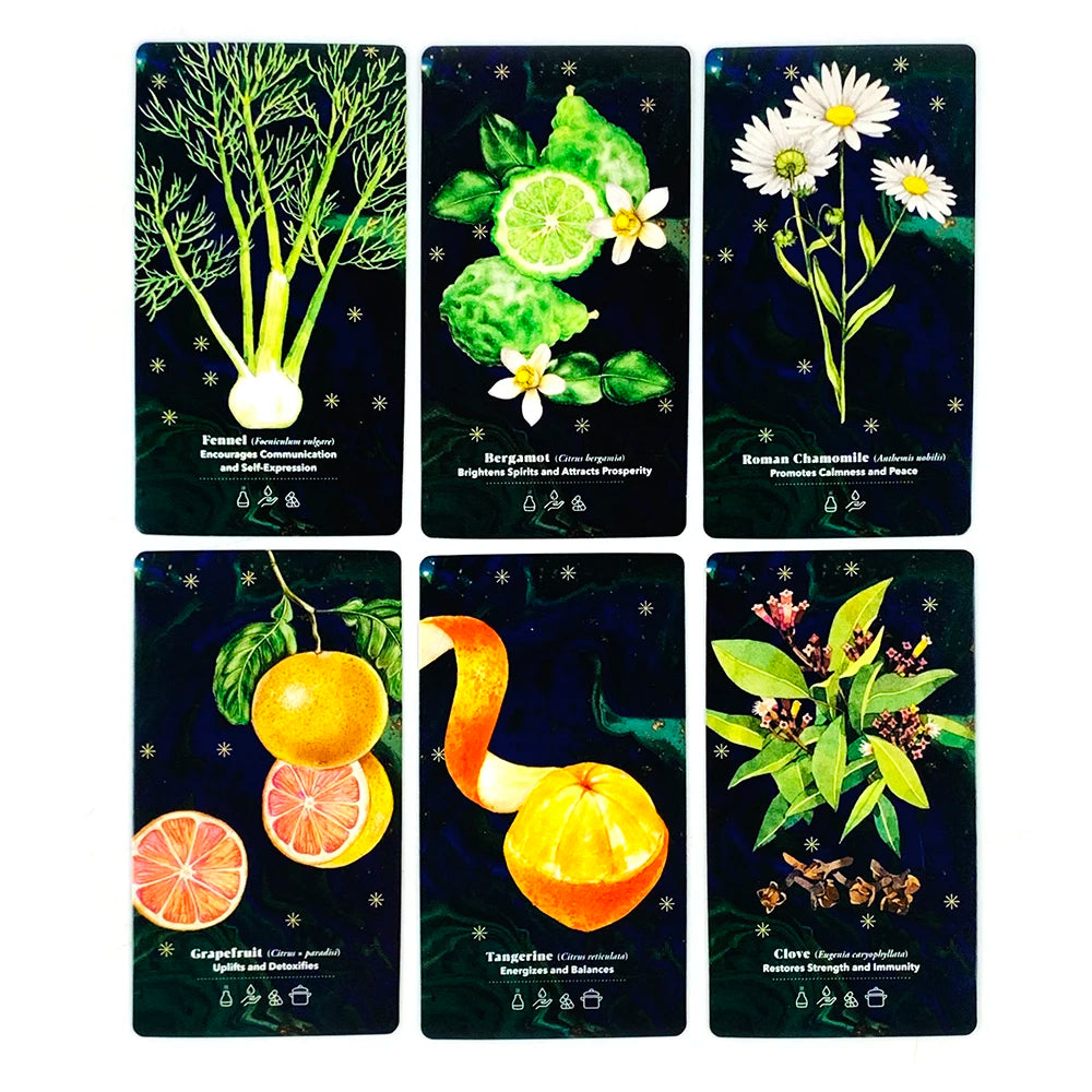 Oracle Card A 52 Cards To Enhance Body, Mind & Spirit Cards Game,Mystical Artwork, Spiritual Guidance & Collectors