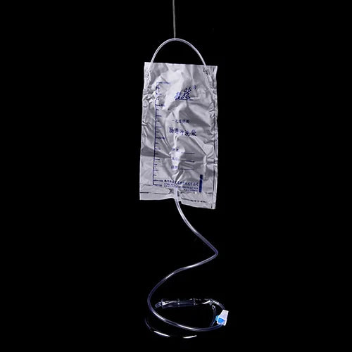 1000ML Medical Household Disposable Enema Bag Spa Bowel Detoxification Colon Hydrotherapy Anus Vaginal Clean Women Anal Shower