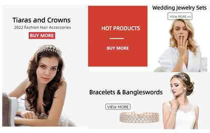 Fashion Crystal Bride Jewelry Set Rhinestone Silver-plated Wedding Dress Banquet Necklace Earring Set Ladies Gift