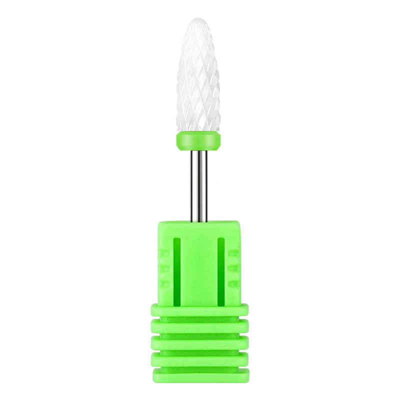 Professional Ceramic Nail Drill Bits Rotate Electric Polishing Milling Cutter Gel Polish Remover Manicure Machine Accessories