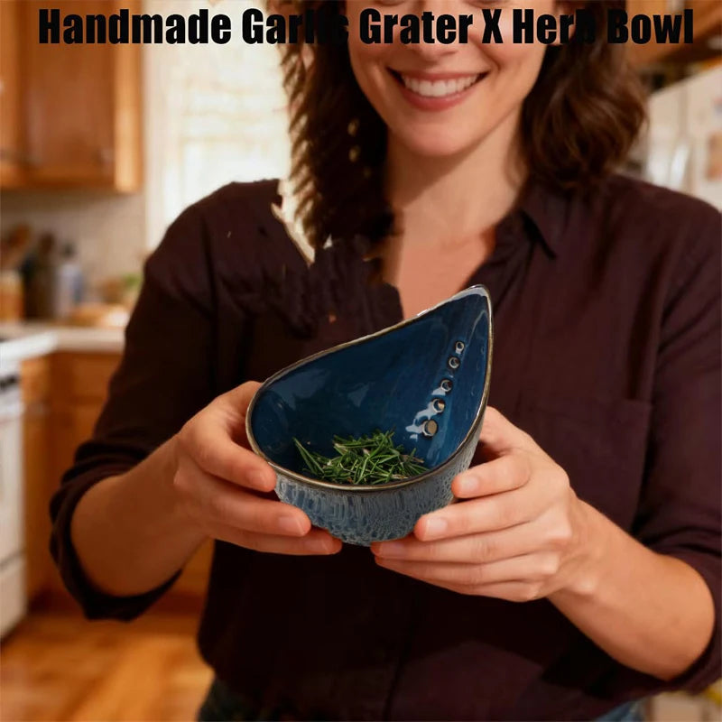 Herb Stripper Bowl, Risen Herb Peeling Bowl, Kitchen Herbs Leaf Stripping Tool, Herb Peeler For Kale, Thyme, Basil