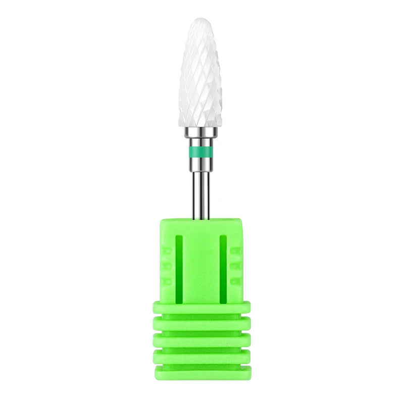 Professional Ceramic Nail Drill Bits Rotate Electric Polishing Milling Cutter Gel Polish Remover Manicure Machine Accessories