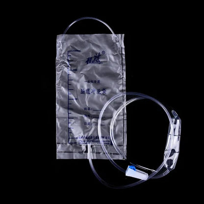 1000ML Medical Household Disposable Enema Bag Spa Bowel Detoxification Colon Hydrotherapy Anus Vaginal Clean Women Anal Shower
